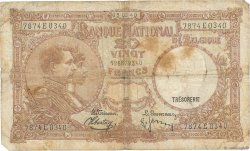 20 Francs BELGIQUE  1940 P.111