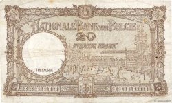 20 Francs BELGIQUE  1940 P.111 TB
