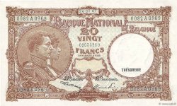20 Francs BELGIQUE  1947 P.111 SUP