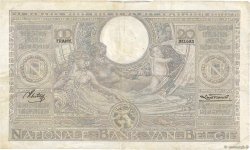 100 Francs - 20 Belgas BELGIQUE  1937 P.107 pr.TTB