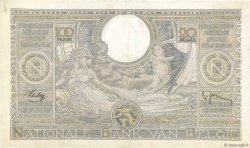 100 Francs - 20 Belgas BELGIQUE  1938 P.107 TTB