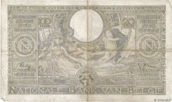 100 Francs - 20 Belgas BELGIQUE  1939 P.107 TB