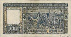1000 Francs BELGIQUE  1945 P.128b TTB