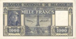 1000 Francs BELGIUM  1947 P.128c