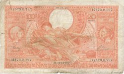 100 Francs - 20 Belgas BELGIO  1944 P.113 B