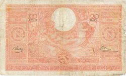 100 Francs - 20 Belgas BELGIQUE  1944 P.114 B