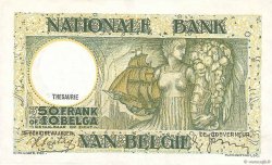 50 Francs - 10 Belgas BELGIQUE  1938 P.106 TTB+