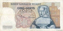 500 Francs BELGIQUE  1970 P.135b TB+