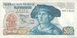 500 Francs BELGIUM  1975 P.135b