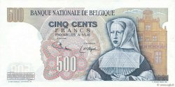 500 Francs BELGIQUE  1975 P.135b SUP