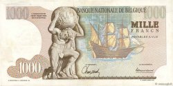 1000 Francs BELGIQUE  1961 P.136a TTB