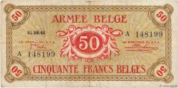 50 Francs BELGIQUE  1946 P.M6a