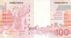 100 Francs BELGIQUE  1995 P.147 TTB