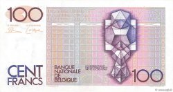 100 Francs BELGIUM  1982 P.142a AU