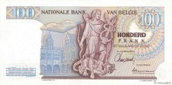 100 Francs BELGIQUE  1962 P.134a pr.NEUF