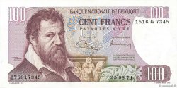 100 Francs BELGIQUE  1971 P.134b SPL