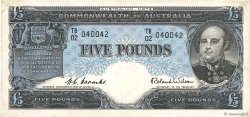 5 Pounds AUSTRALIE  1954 P.31