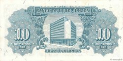 10 Pesos Oro COLOMBIE  1960 P.400c pr.NEUF