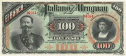 100 Pesos Non émis URUGUAY  1887 PS.215 SPL