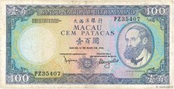 100 Patacas MACAO  1984 P.061b