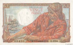 20 Francs PÊCHEUR FRANCE  1949 F.13.15 SUP+
