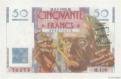 50 Francs LE VERRIER FRANKREICH  1948 F.20.10 fST
