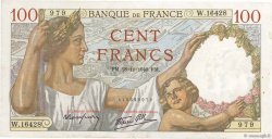100 Francs SULLY FRANCE  1940 F.26.41 TTB