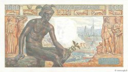 1000 Francs DÉESSE DÉMÉTER FRANKREICH  1942 F.40.11 fST