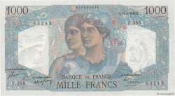 1000 Francs MINERVE ET HERCULE FRANCE  1948 F.41.19 pr.SPL