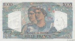 1000 Francs MINERVE ET HERCULE FRANCE  1949 F.41.25 SPL