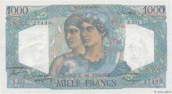 1000 Francs MINERVE ET HERCULE FRANCE  1949 F.41.26 pr.SUP