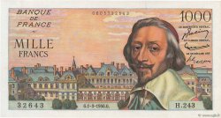 1000 Francs RICHELIEU FRANCE  1956 F.42.19 SPL