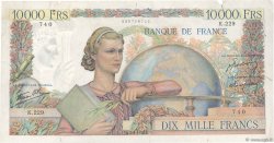 10000 Francs GÉNIE FRANÇAIS FRANCE  1946 F.50.10 TB