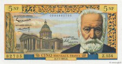 5 Nouveaux Francs VICTOR HUGO FRANCE  1965 F.56.19 pr.SUP