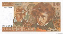 10 Francs BERLIOZ FRANCE  1978 F.63.23 pr.SPL