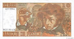 10 Francs BERLIOZ FRANCE  1978 F.63.24 AU