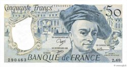 50 Francs QUENTIN DE LA TOUR FRANCE  1991 F.67.17 UNC