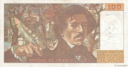 100 Francs DELACROIX modifié FRANCE  1978 F.69.01d TB
