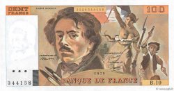 100 Francs DELACROIX modifié FRANCE  1979 F.69.02a pr.NEUF