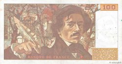 100 Francs DELACROIX imprimé en continu FRANCE  1991 F.69bis.03a1 pr.TTB