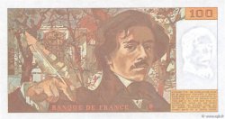 100 Francs DELACROIX imprimé en continu FRANCE  1991 F.69bis.04c NEUF