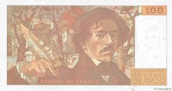 100 Francs DELACROIX imprimé en continu FRANCE  1993 F.69bis.05 pr.SUP