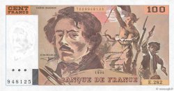 100 Francs DELACROIX 442-1 & 442-2 FRANCE  1994 F.69ter.01c SPL