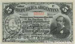 5 Centavos ARGENTINA  1891 P.209
