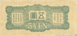 5 Yen CHINE  1940 PS.M17a pr.TTB