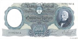 500 Pesos ARGENTINE  1964 P.278b SPL+