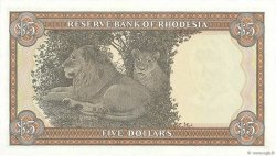 5 Dollars RHODESIA  1978 P.36b UNC