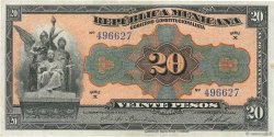 20 Pesos MEXICO  1915 PS.0687a XF+