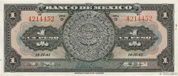 1 Peso MEXICO  1943 P.028e XF-
