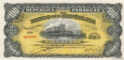 100 Pesos PARAGUAY  1907 P.159 SPL